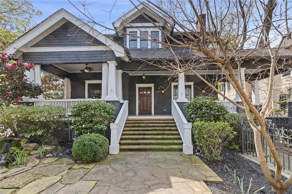 4 bedroom, 5 bathroom single family residence sold at 289 9th Street, Atlanta, GA 30309
