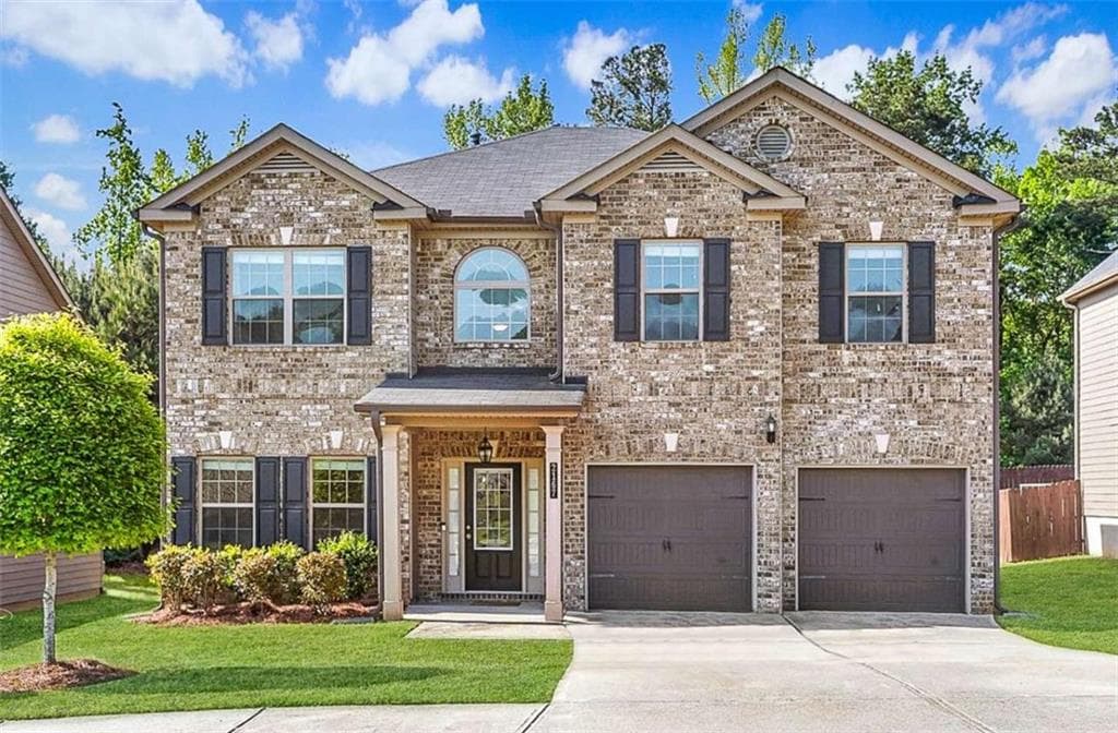 4 bedroom, 3 bathroom single family residence sold at 2167 Dodson Woods Drive, Fairburn, GA 30213