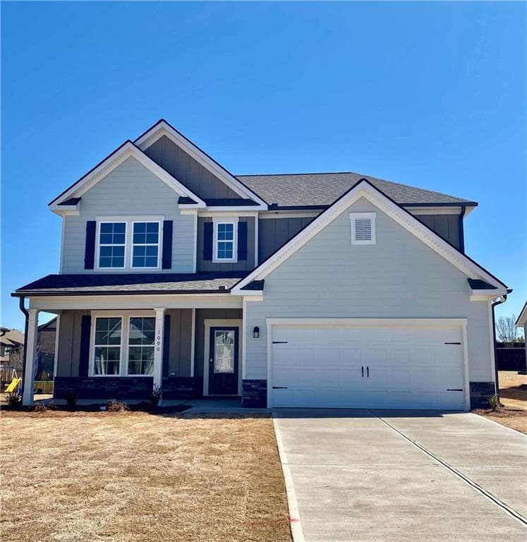 4 bedroom, 3 bathroom single family residence sold at 1090 TITUS Lane, Statham, GA 30666