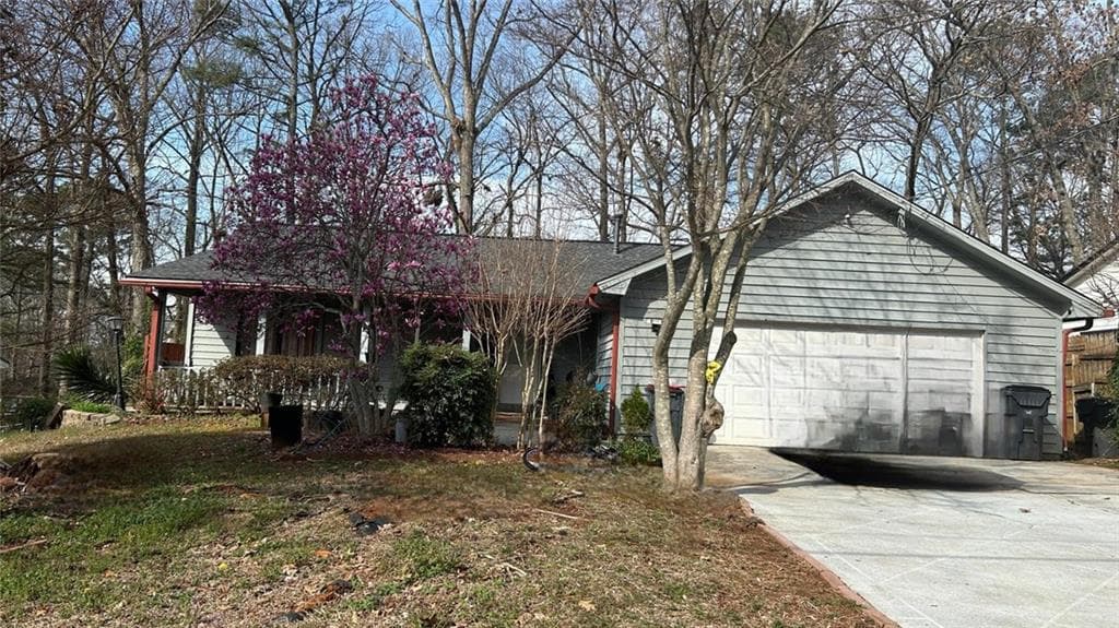 3 bedroom, 2 bathroom single family residence sold at 1302 Buttercup Court, Lawrenceville, GA 30044