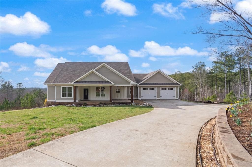 5 bedroom, 4 bathroom single family residence sold at 3601 CHERRY GROVE Road, Ball Ground, GA 30107