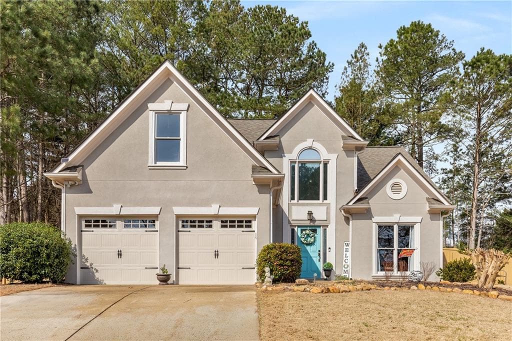 3 bedroom, 3 bathroom single family residence sold at 1027 Deer Hollow Drive, Woodstock, GA 30189