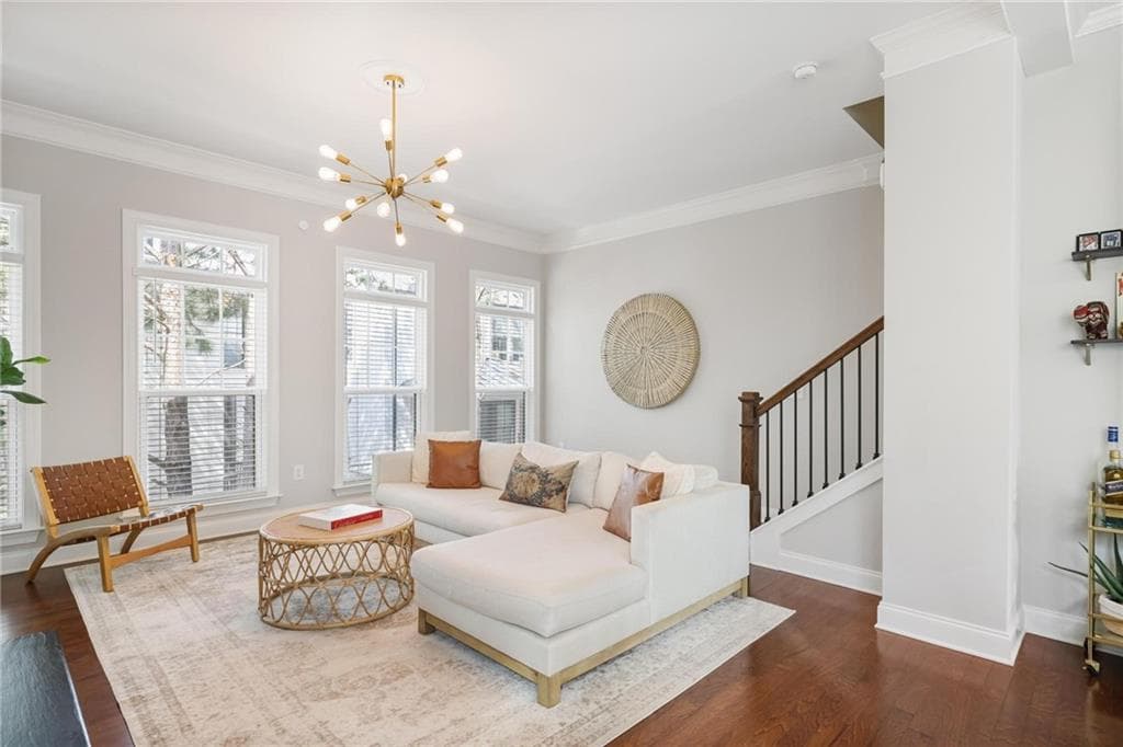 4 bedroom, 4 bathroom townhouse sold at 1800 Morning Glory Lane, Atlanta, GA 30324