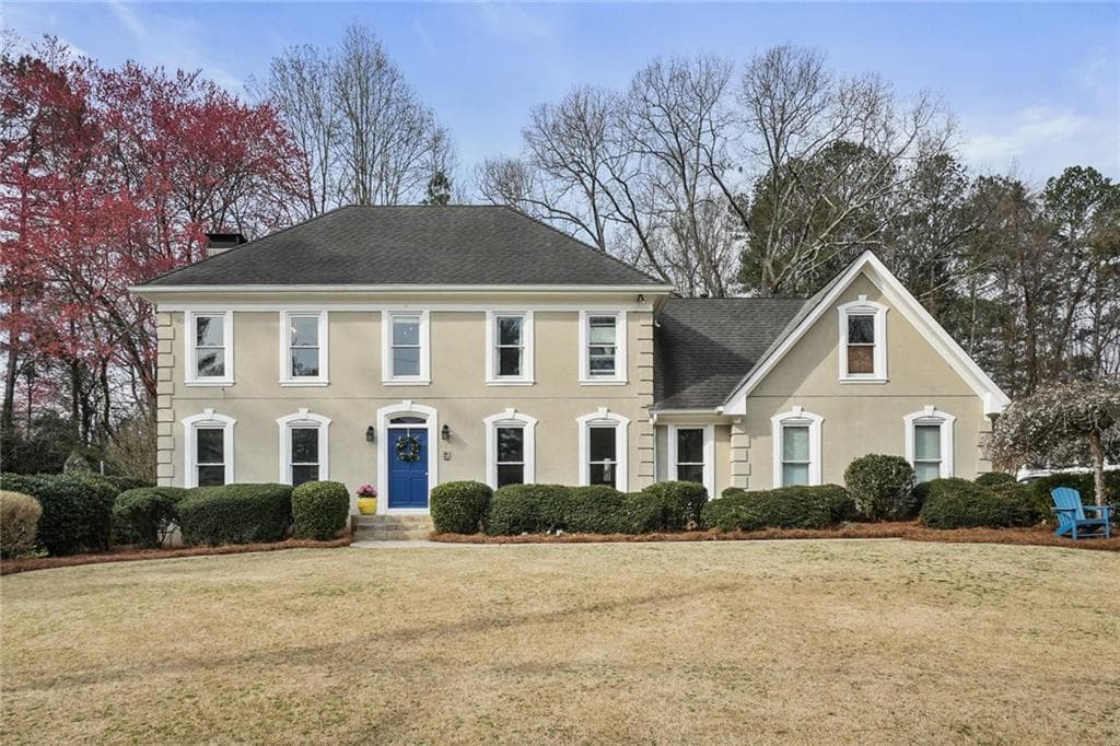 4 bedroom, 5 bathroom single family residence sold at 1059 Redstone Lane, Dunwoody, GA 30338