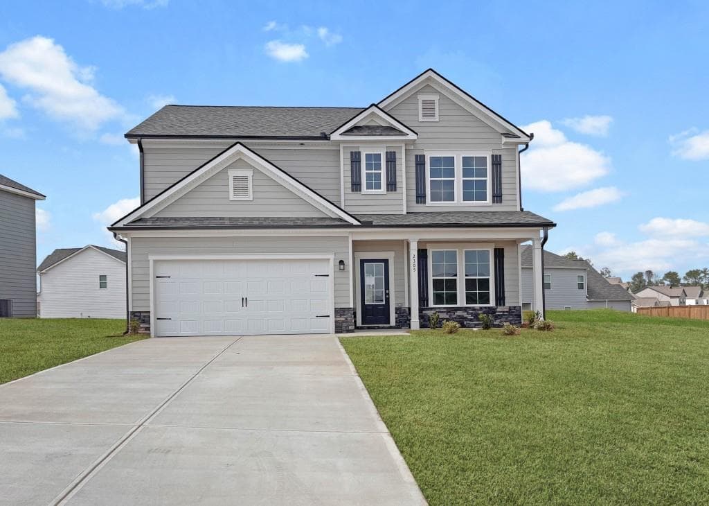 4 bedroom, 3 bathroom single family residence sold at 2305 Waterside Drive, Bethlehem, GA 30620