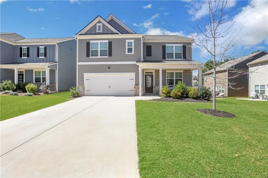 5 bedroom, 3 bathroom single family residence sold at 140 Worthing Lane, Fairburn, GA 30213
