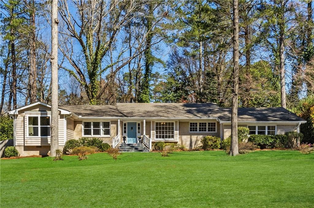 4 bedroom, 3 bathroom single family residence sold at 1716 N Springs Drive, Atlanta, GA 30338