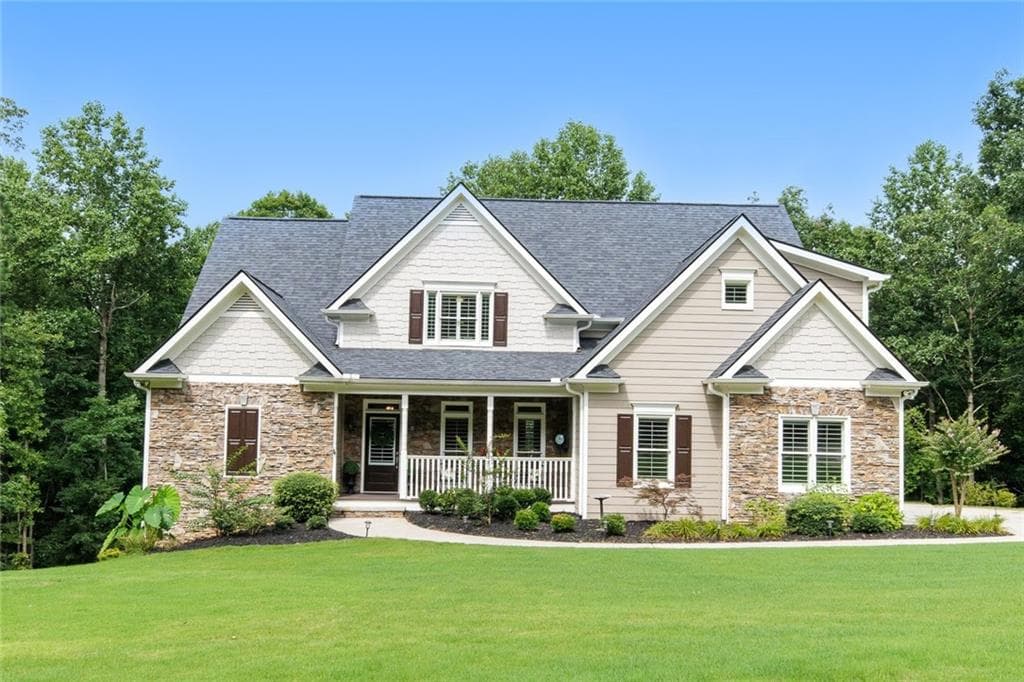 4 bedroom, 5 bathroom single family residence sold at 120 Carney Drive, Ball Ground, GA 30107