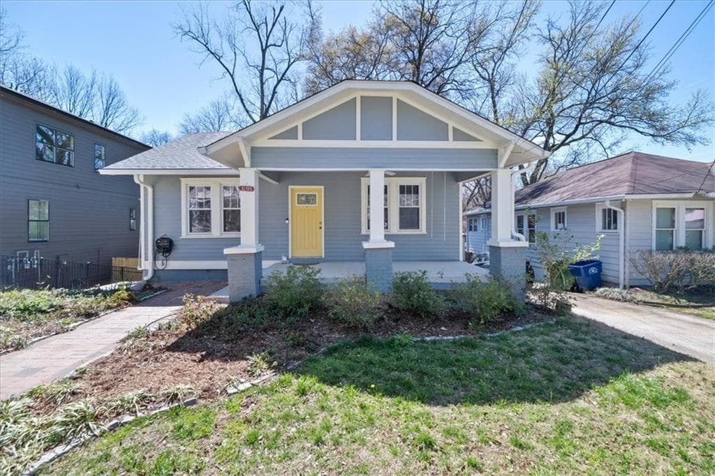 4 bedroom, 2 bathroom single family residence sold at 1095 Boulevard Drive, Atlanta, GA 30317