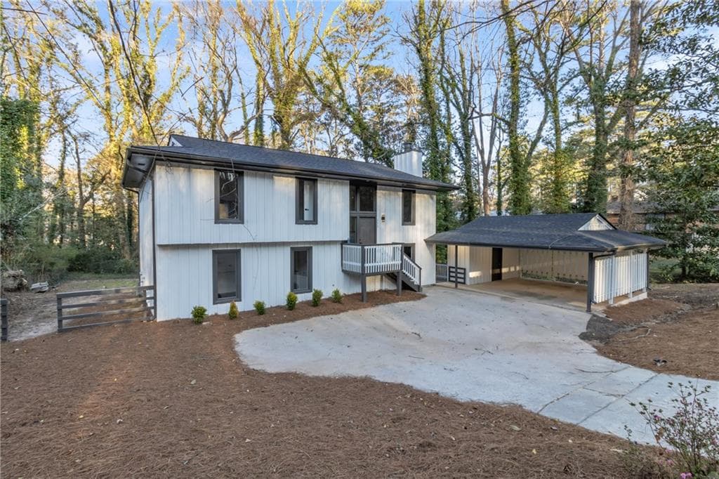 4 bedroom, 2 bathroom single family residence sold at 353 Colchester Drive, Stone Mountain, GA 30088