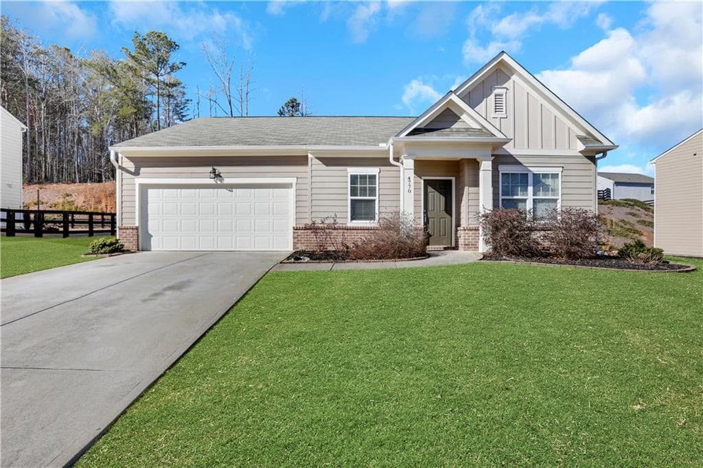 3 bedroom, 2 bathroom single family residence sold at 4770 Marco Lane, Cumming, GA 30028
