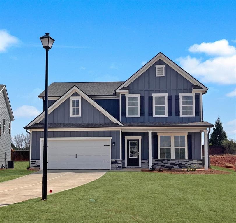 4 bedroom, 4 bathroom single family residence sold at 1110 Titus Lane, Statham, GA 30666