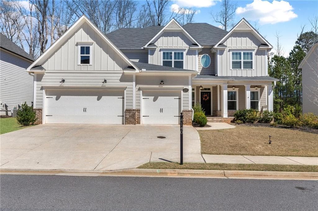 5 bedroom, 5 bathroom single family residence sold at 4140 Rock Creek Drive, Cumming, GA 30028