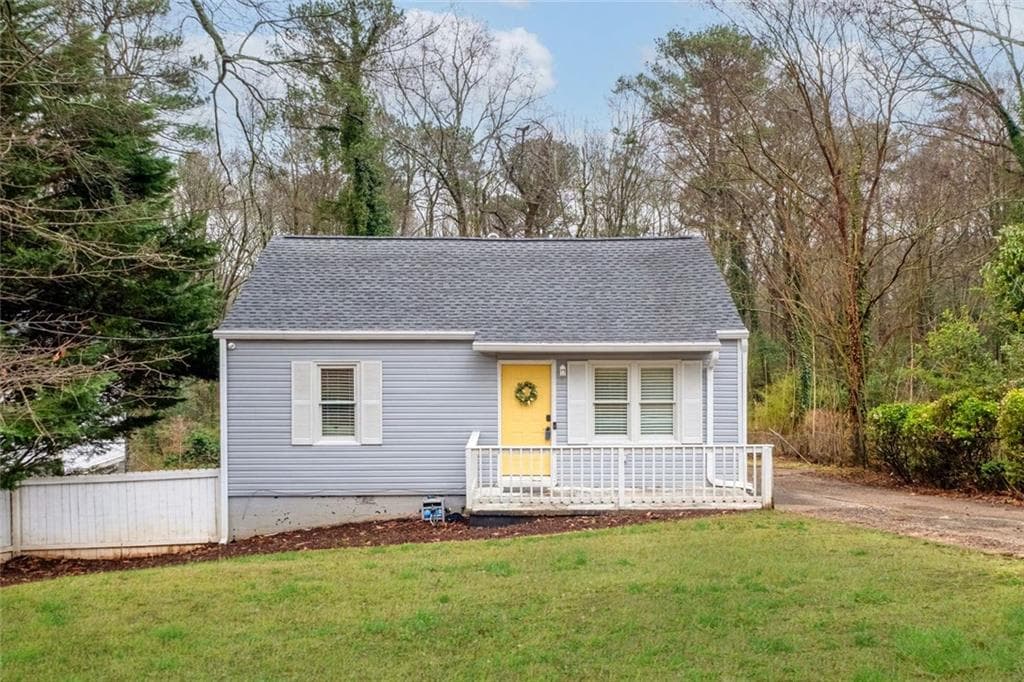 3 bedroom, 2 bathroom single family residence sold at 1707 Terry Mill Road, Atlanta, GA 30316