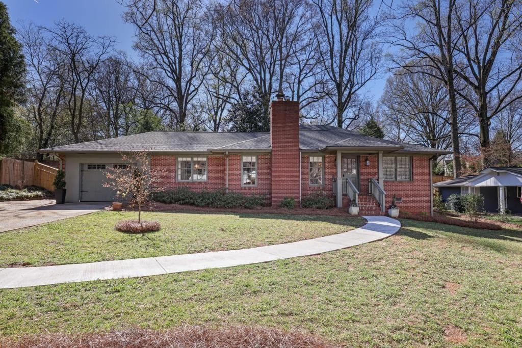 5 bedroom, 4 bathroom single family residence sold at 167 Atwood Drive, Marietta, GA 30064