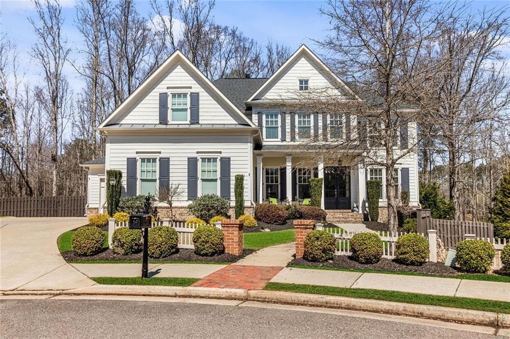 5 bedroom, 4 bathroom single family residence sold at 3845 Williams Point Drive, Cumming, GA 30028