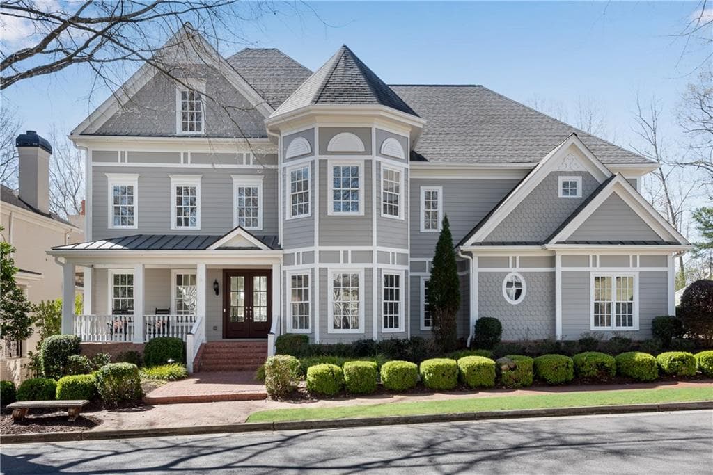 6 bedroom, 7 bathroom single family residence sold at 8111 Lawnview Drive, Alpharetta, GA 30022