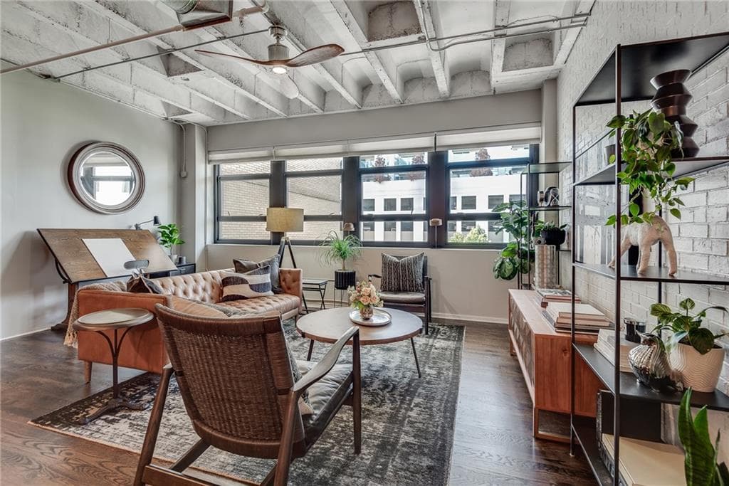 1 bedroom, 1 bathroom condominium sold at 878 Peachtree Street 535, Atlanta, GA 30309
