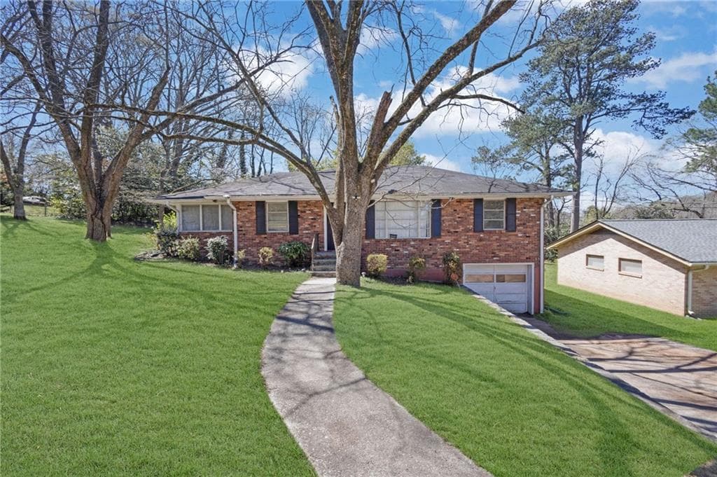 3 bedroom, 1 bathroom single family residence sold at 2675 Davidson Drive, Lithonia, GA 30058