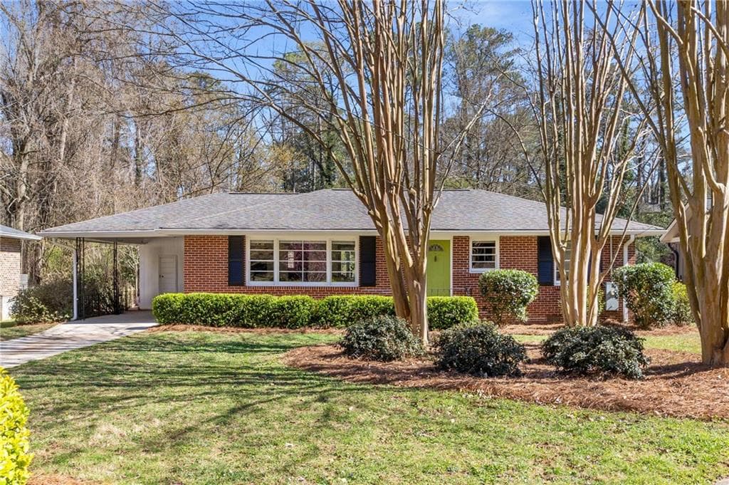 2 bedroom, 2 bathroom single family residence sold at 2477 Hunting Valley Drive, Decatur, GA 30033