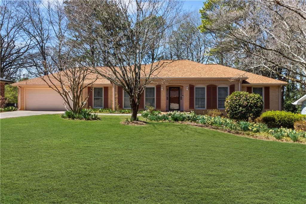 4 bedroom, 2 bathroom single family residence sold at 3282 Hidden Acres Drive, Atlanta, GA 30340