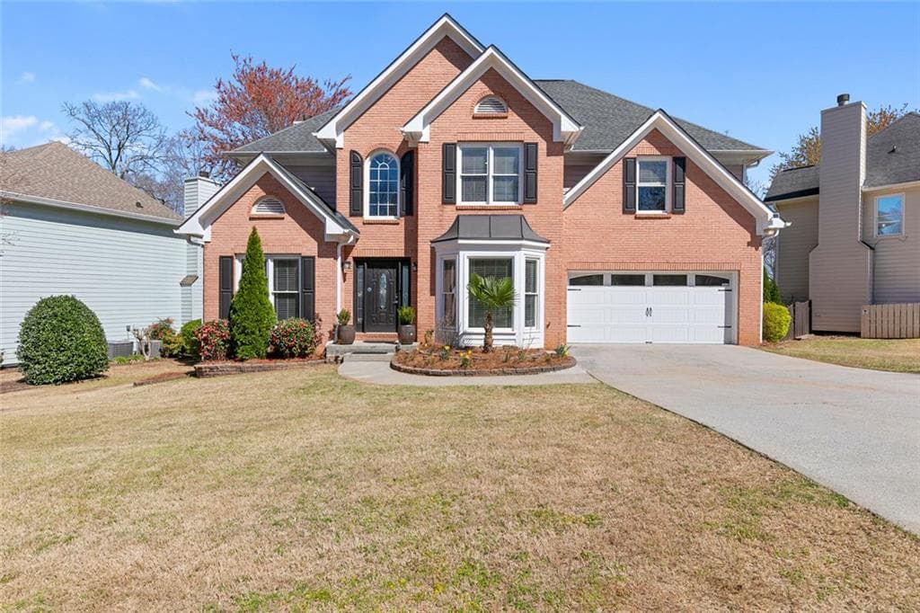 5 bedroom, 6 bathroom single family residence sold at 1264 Ridge Vista Court, Lawrenceville, GA 30043