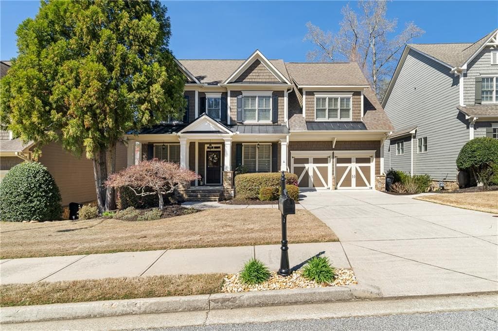 5 bedroom, 4 bathroom single family residence sold at 4183 Hill House Road, Smyrna, GA 30082