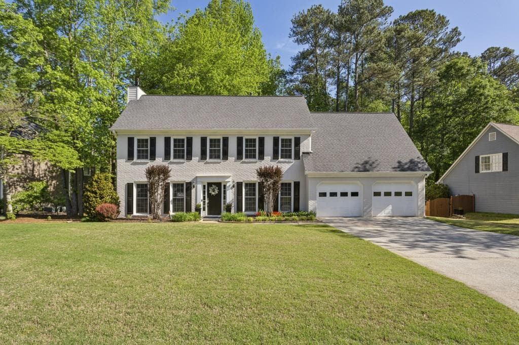 4 bedroom, 3 bathroom single family residence sold at 3034 Bristlewood Lane, Marietta, GA 30064