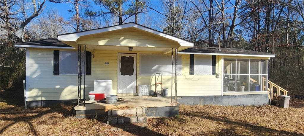 2 bedroom, 1 bathroom single family residence sold at 257 Painter Road, Rome, GA 30165