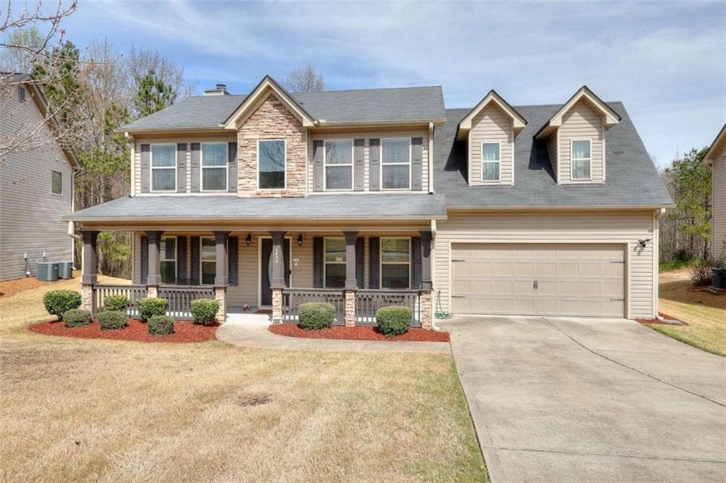 4 bedroom, 3 bathroom single family residence sold at 1688 Dillard Way, Bethlehem, GA 30620
