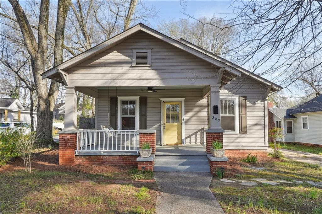 3 bedroom, 2 bathroom single family residence sold at 309 West Avenue, Cartersville, GA 30120