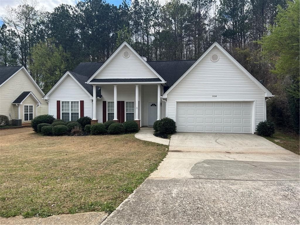 3 bedroom, 2 bathroom single family residence sold at 950 Spring Ives Drive, Lawrenceville, GA 30043