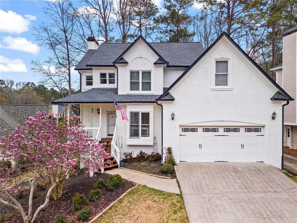 4 bedroom, 4 bathroom single family residence sold at 303 Valley Green Court, Woodstock, GA 30189