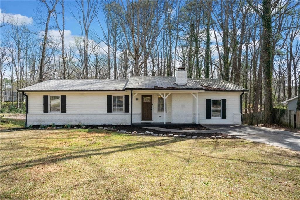 4 bedroom, 2 bathroom single family residence sold at 181 Bridgewood Drive, Conyers, GA 30094