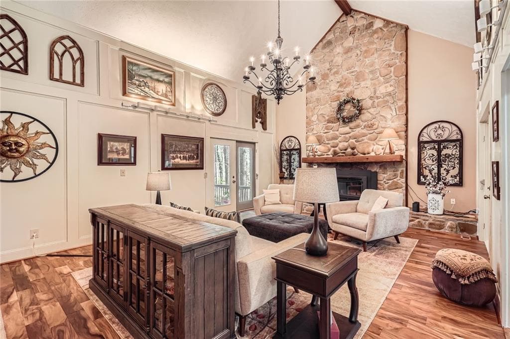 4 bedroom, 4 bathroom single family residence sold at 1438 Janmar Road, Snellville, GA 30078