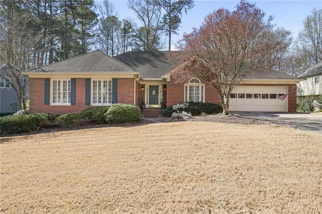 3 bedroom, 2 bathroom single family residence sold at 549 Trailwood Lane, Marietta, GA 30064