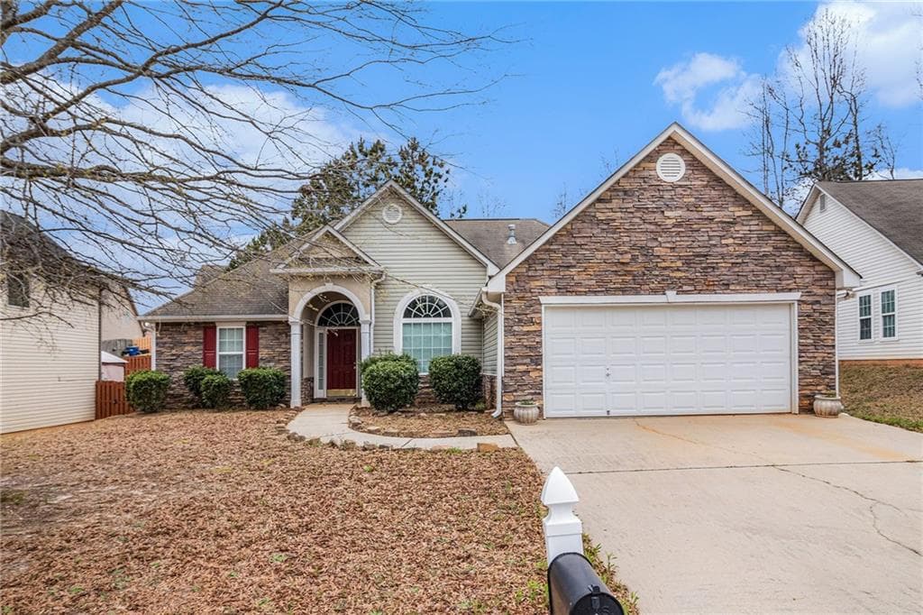 3 bedroom, 2 bathroom single family residence sold at 2451 Garnet Avenue, Riverdale, GA 30296