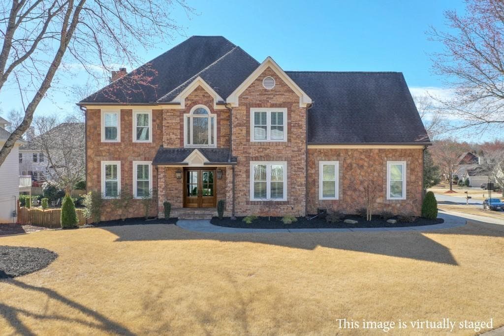 4 bedroom, 4 bathroom single family residence sold at 305 Hembree Grove Trace, Roswell, GA 30076