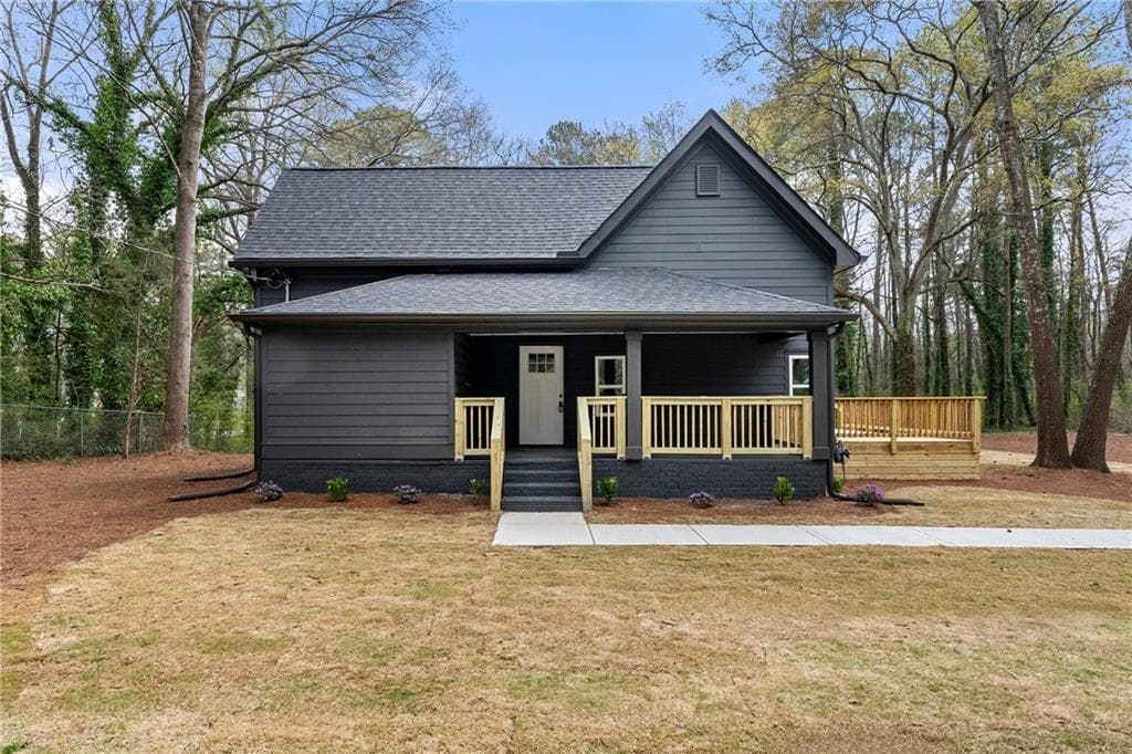 3 bedroom, 2 bathroom single family residence sold at 4538 Arcado Road, Lilburn, GA 30047