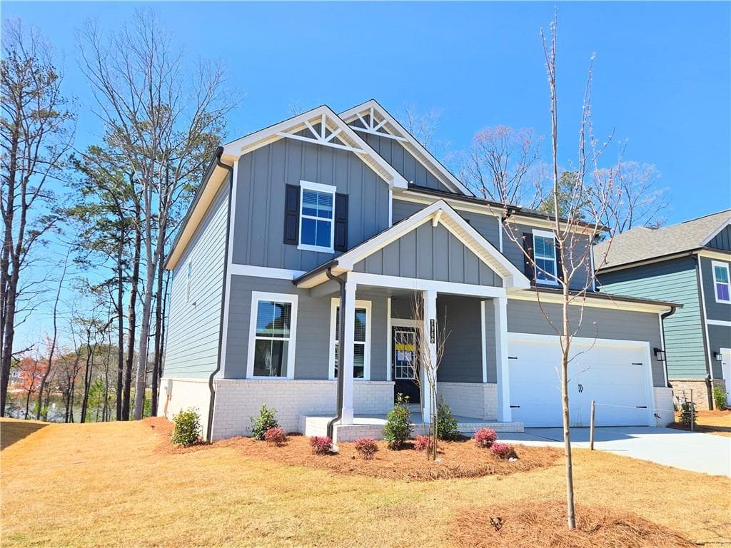 5 bedroom, 3 bathroom single family residence sold at 2369 Brown Dove Way (Lot 3), Grayson, GA 30017