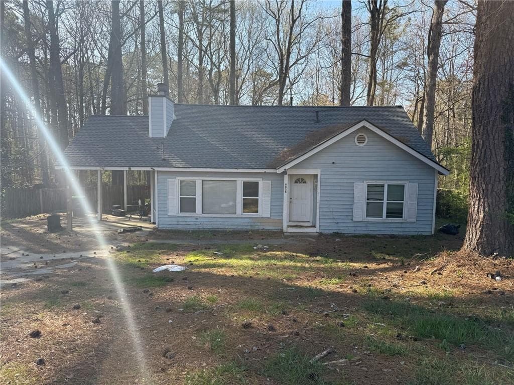 4 bedroom, 2 bathroom single family residence sold at 9025 Huntwood Lane, Riverdale, GA 30274