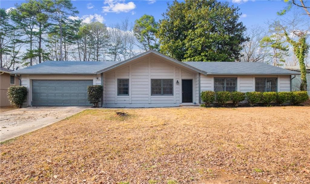4 bedroom, 2 bathroom single family residence sold at 1463 Rockmoor Court, Stone Mountain, GA 30088