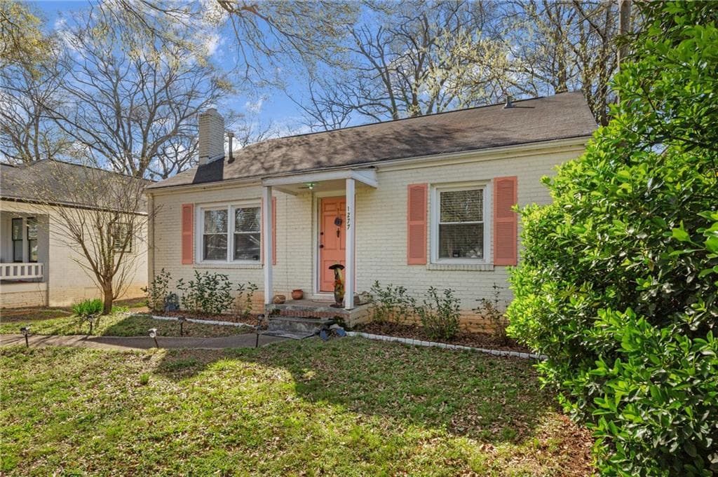 2 bedroom, 1 bathroom single family residence sold at 1277 Mcpherson Avenue, Atlanta, GA 30316