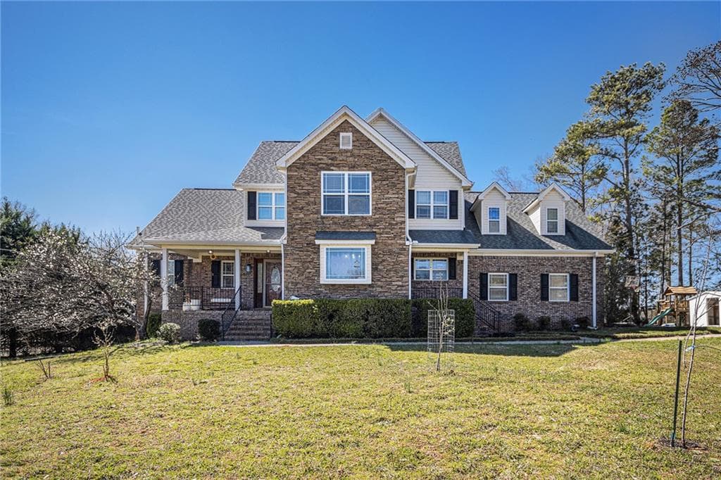 6 bedroom, 4 bathroom single family residence sold at 1350 Hardin Bridge Road, Cartersville, GA 30120