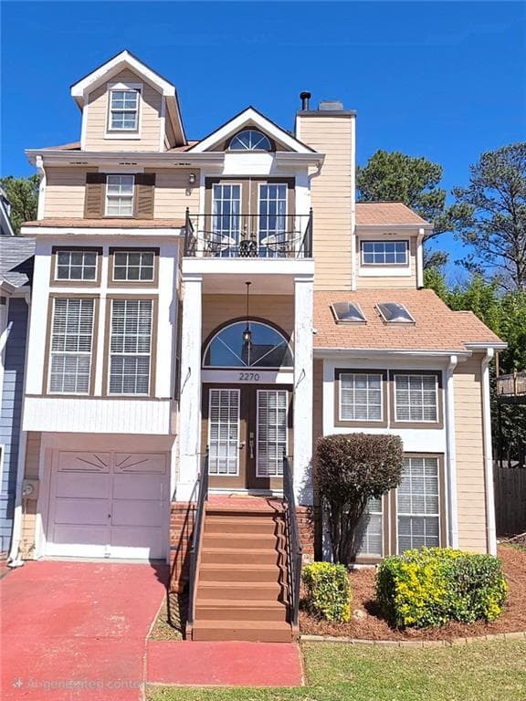 2 bedroom, 3 bathroom single family residence sold at 2270 GOODWOOD Boulevard, Smyrna, GA 30080