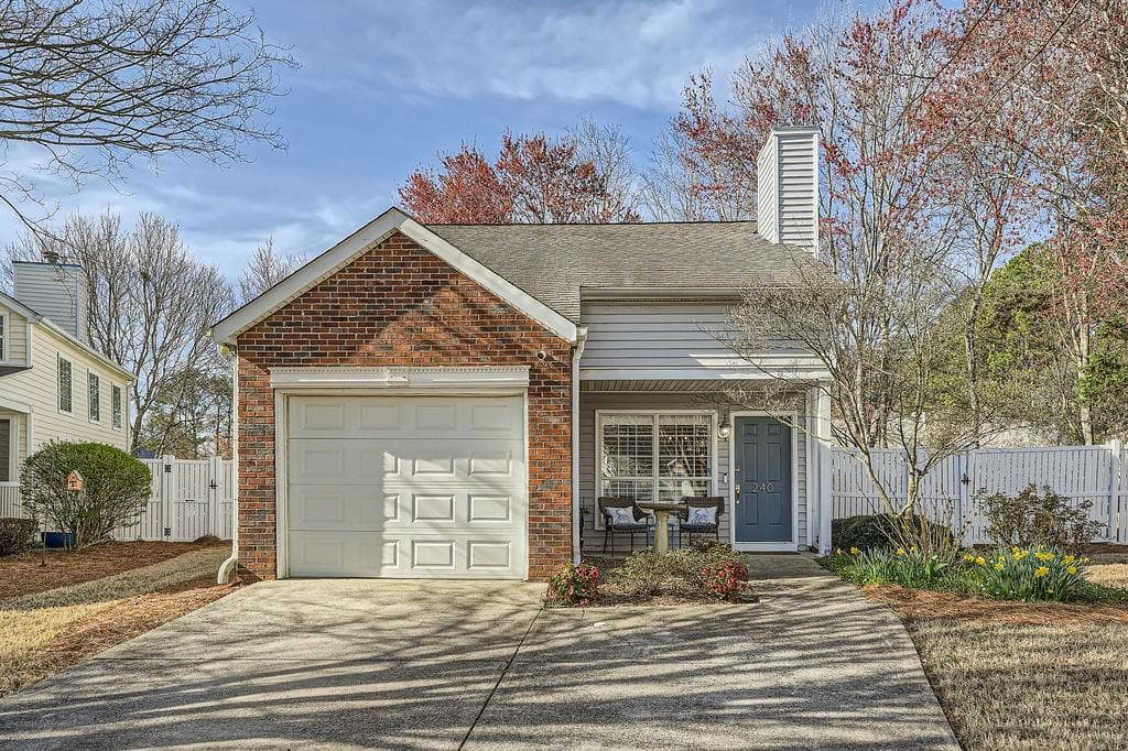 2 bedroom, 2 bathroom single family residence sold at 240 Cello Court, Alpharetta, GA 30004