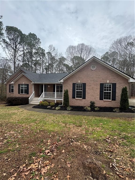 4 bedroom, 2 bathroom single family residence sold at 3661 APALACHEE RIDGE, Monroe, GA 30656