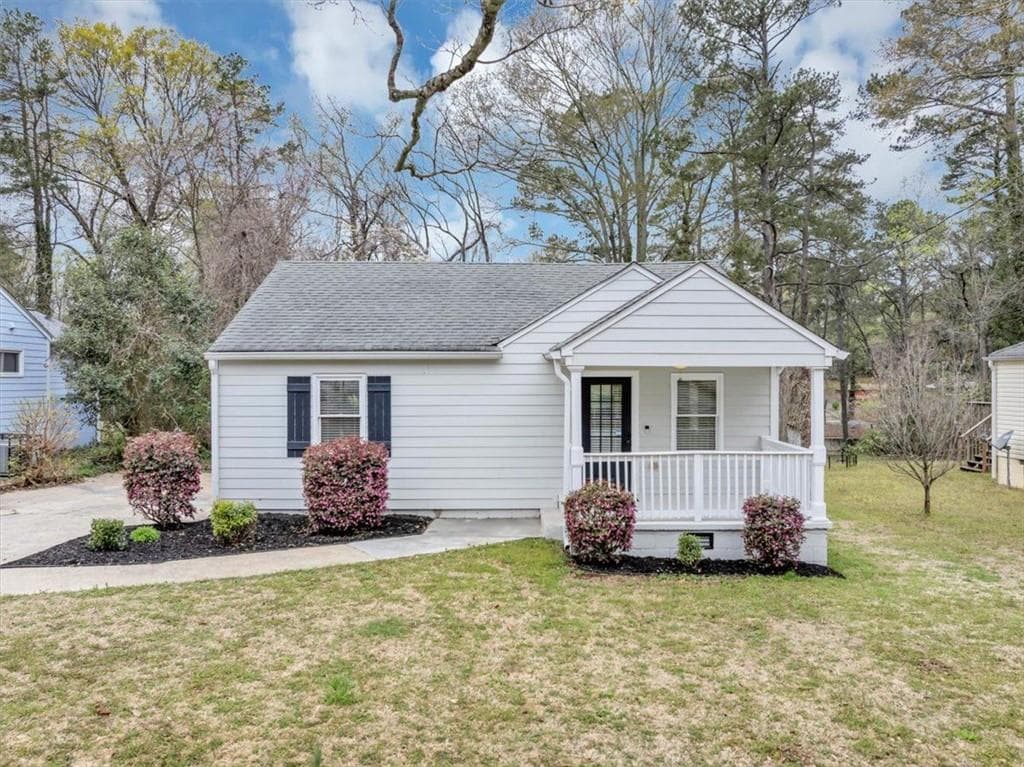 2 bedroom, 2 bathroom single family residence sold at 1991 MCAFEE Place, Decatur, GA 30032