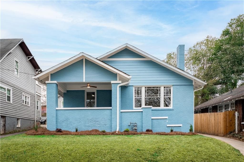 2 bedroom, 2 bathroom single family residence sold at 1453 Hartford Avenue, Atlanta, GA 30310