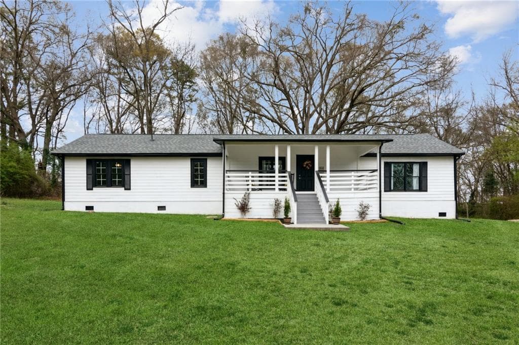 4 bedroom, 2 bathroom single family residence sold at 58 Old State Road, Pendergrass, GA 30567